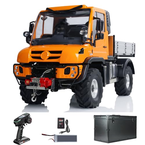 TOUCAN RC HOBBY 4X4 1/10 Uni U423 RC Geländewagen Seilwinde RTR Fernbedienung Rock Crawler Auto Metallschaufel Bürstenmotor ESC Differenzialsperre Outdoor von TOUCAN RC HOBBY