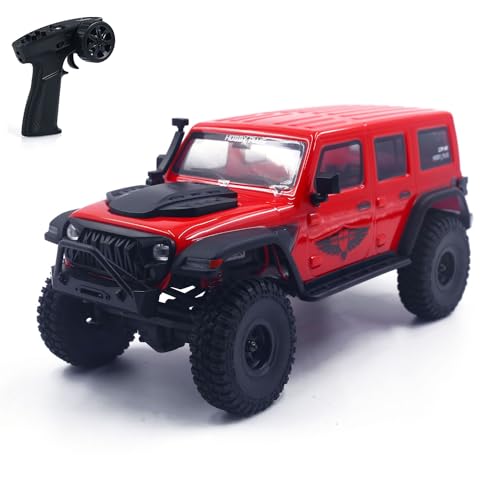 TOUCAN RC HOBBY 4x4 1:18 Funksteuerung Geländewagen Hobby Plus CR18 RTR RC Crawler Auto Modell von TOUCAN RC HOBBY