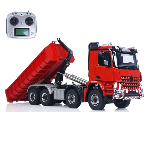TOUCAN RC HOBBY 8x8 1/14 Hydraulischer RC Kipper Kipper Auto Metall Funksteuerung Full Muldenkipper von TOUCAN RC HOBBY