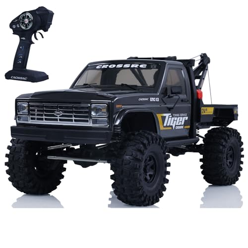 TOUCAN RC HOBBY CORSSRC Emo X3 4WD 1/8 RC Rescue Towing Racing Car 4x4 Remote Control Crawler Cars Black von TOUCAN RC HOBBY