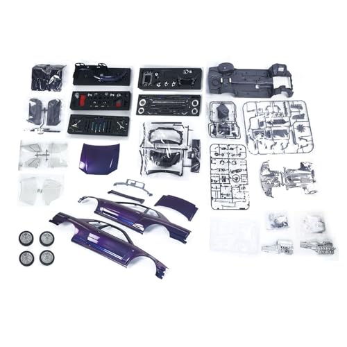 TOUCAN RC HOBBY Capo RC-Rennwagen 1/8 Limited Edition Driftfahrzeuge R34 DIY 2-Gang-Metallchassis-Shell-Modell für besondere Geschenke von TOUCAN RC HOBBY
