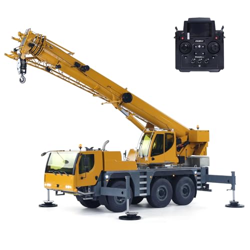 TOUCAN RC HOBBY Eyewhale D1050 Metall 1/14 RC Hydraulischer Mobilkran-LKW All-Terrain-Fahrzeug 3-Achsen Funkgesteuertes Hebezeugmodell Paladin PL18EV Hobby-Modell TOUCAN RC HOBBY Eyewhale D1050 Metall 1/14 RC Hydraulischer Mobilkran-LKW All-Terrain-Fahrzeug 3-Achsen Funkgesteuertes Hebezeugmodell Paladin PL18EV Hobby-Modell von TOUCAN RC HOBBY