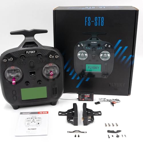 TOUCAN RC HOBBY FS-ST8 ST8 2.4G 10CH ANT RGB Assistant 3.0 Funkfernsteuerung für RC Auto von TOUCAN RC HOBBY