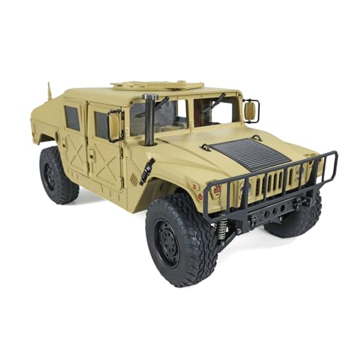 TOUCAN RC HOBBY HG 1/10 RC 4*4 US-Militärfahrzeug P408 Rennwagen Servo ESC Motor 16CH Radio von TOUCAN RC HOBBY