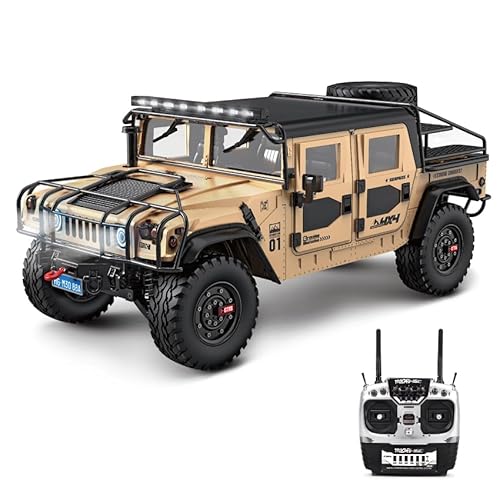 TOUCAN RC HOBBY HG 4x4 RC Geländewagen P415A Pro Pick-up für 1:10 Crawler Sound Light von TOUCAN RC HOBBY