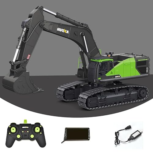 TOUCAN RC HOBBY HUINA 1/14 593 Spielzeugmodell RC-Bagger Auto Geschenk Akku 2,4 GHz Fernbedienung 22 Kanäle TOUCAN RC HOBBY HUINA 1/14 593 Spielzeugmodell RC-Bagger Auto Geschenk Akku 2,4 GHz Fernbedienung 22 Kanäle von TOUCAN RC HOBBY