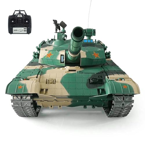 TOUCAN RC HOBBY Henglong 1/16 Scale 7.0 Upgraded Chinese 99A RTR RC Tank 3899A W/360° Turm von TOUCAN RC HOBBY