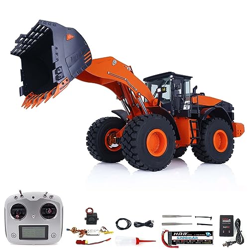 TOUCAN RC HOBBY Hydraulischer RC-Lader aus Metall 1/14 ZW370 JDM 198 RTR Funkgesteuertes Bauauto als besonderes Geschenk Deutschland auf Lager von TOUCAN RC HOBBY
