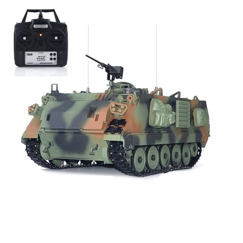 TOUCAN RC HOBBY Infrarot-System RC-Panzer 1/16 M113A2 Drehturm Scheinwerfer Sounds Kunststoffrumpf Metallgetriebe Batterie Betriebsbereit TOUCAN RC HOBBY Infrarot-System RC-Panzer 1/16 M113A2 Drehturm Scheinwerfer Sounds Kunststoffrumpf Metallgetriebe Batterie Betriebsbereit von TOUCAN RC HOBBY