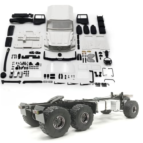 TOUCAN RC HOBBY JDM-218B 1/14 6 * 6 Funkgesteuerter Offroad-Muldenkipper-Bausatz Metallchassis Differentialsperren RC-Modell-Muldenkipper Kunststoff-Autoschale Outdoor TOUCAN RC HOBBY JDM-218B 1/14 6 * 6 Funkgesteuerter Offroad-Muldenkipper-Bausatz Metallchassis Differentialsperren RC-Modell-Muldenkipper Kunststoff-Autoschale Outdoor von TOUCAN RC HOBBY