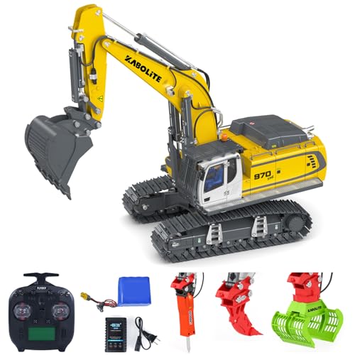 TOUCAN RC HOBBY KABOLITE 1:18 K962 100S Fernbedienung Hydraulik Bagger RC Bagger Elektro klaue Ripper Hammer Baumaschine Spielzeug Hobby Modell TOUCAN RC HOBBY KABOLITE 1:18 K962 100S Fernbedienung Hydraulik Bagger RC Bagger Elektro klaue Ripper Hammer Baumaschine Spielzeug Hobby Modell von TOUCAN RC HOBBY