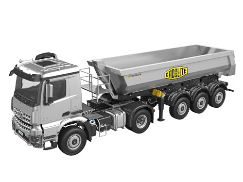 TOUCAN RC HOBBY Kabolite RTR Auto 1/14 4X4 RC Traktor Truck 3Achsen Elektrisch Heben Kippen Trialer von TOUCAN RC HOBBY