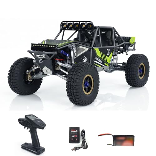 TOUCAN RC HOBBY Kapodaster 1/8 RC U4 Queen Crawler Truck 2 Geschwindigkeiten Fernbedienung Rennwagen CD1582X von TOUCAN RC HOBBY