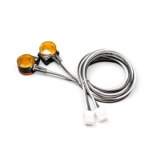 TOUCAN RC HOBBY LED 2,2-3V Marker Lampe Kunststoff-Scheinwerfer 1 Paar für DIY1:14 RC Traktor LKW Modell King Specker Kipper Autozubehör von TOUCAN RC HOBBY