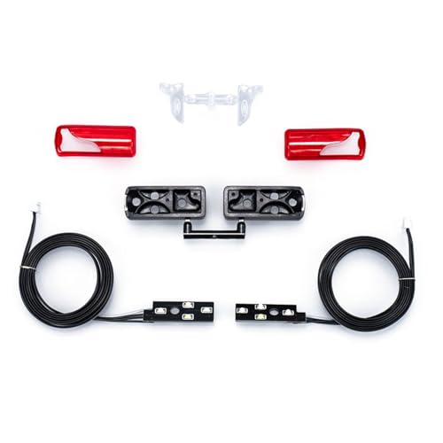 TOUCAN RC HOBBY LED 5V Kunststoff Rücklicht Rücklicht für 1:14 DIY Fernbedienung Traktor LKW Model Trailer Kipper Autozubehör TOUCAN RC HOBBY LED 5V Kunststoff Rücklicht Rücklicht für 1:14 DIY Fernbedienung Traktor LKW Model Trailer Kipper Autozubehör von TOUCAN RC HOBBY