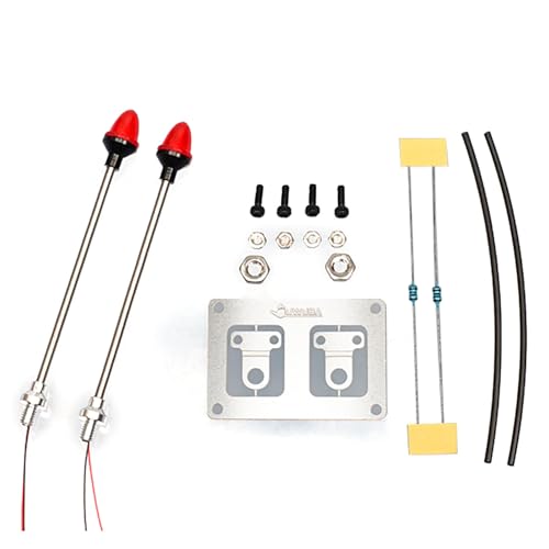 TOUCAN RC HOBBY LED-Kunststoff-Abstandsleuchte, 2,2 V-3 V, Seitenwarnlampe für 1:14 DIY-Fernbedienung, Traktor, LKW, Modell FH16 770S Fahrzeug RC Teile TOUCAN RC HOBBY LED-Kunststoff-Abstandsleuchte, 2,2 V-3 V, Seitenwarnlampe für 1:14 DIY-Fernbedienung, Traktor, LKW, Modell FH16 770S Fahrzeug RC Teile von TOUCAN RC HOBBY