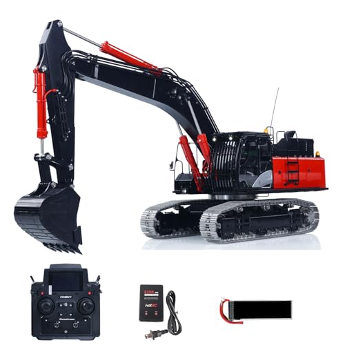 TOUCAN RC HOBBY LESU 1/14 Fernbedienung Hydraulikbagger Aoue ZX490 RTR CNC Metall RC Baggerauto 6CH Ventil Licht Sound Paladin PL18EV Lite Outdoor TOUCAN RC HOBBY LESU 1/14 Fernbedienung Hydraulikbagger Aoue ZX490 RTR CNC Metall RC Baggerauto 6CH Ventil Licht Sound Paladin PL18EV Lite Outdoor von TOUCAN RC HOBBY