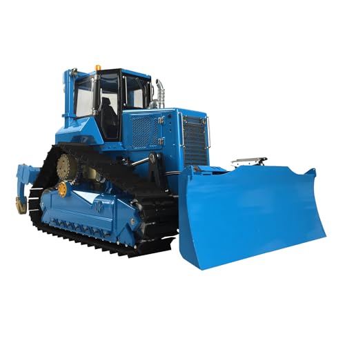 TOUCAN RC HOBBY LESU 1/14 Maßstab Aoue-DT60 Kettenbagger-Bagger, Hydraulik RC-Modell-Lastwagen, Pumpe, Lichter von TOUCAN RC HOBBY
