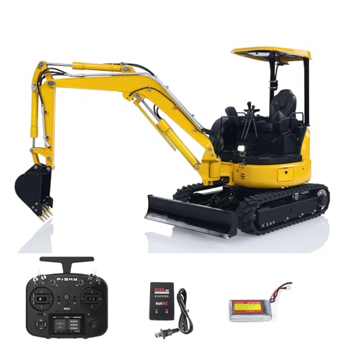 TOUCAN RC HOBBY LESU 1/14 Mini RC Hydraulikbagger PC30 Metall Funkgesteuertes Baggermodell X14 Radio Licht Upgrade Soundsystem TOUCAN RC HOBBY LESU 1/14 Mini RC Hydraulikbagger PC30 Metall Funkgesteuertes Baggermodell X14 Radio Licht Upgrade Soundsystem von TOUCAN RC HOBBY