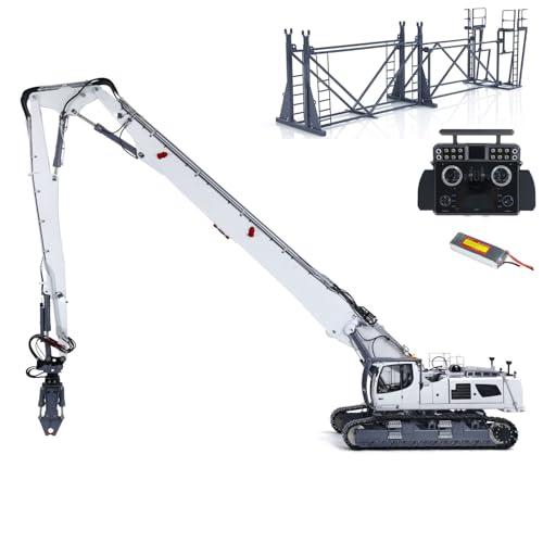 TOUCAN RC HOBBY LESU 1/14 RC Hydraulischer Abbruchbagger LR960 RTR Bagger GPS Batterie Radio TOUCAN RC HOBBY LESU 1/14 RC Hydraulischer Abbruchbagger LR960 RTR Bagger GPS Batterie Radio von TOUCAN RC HOBBY