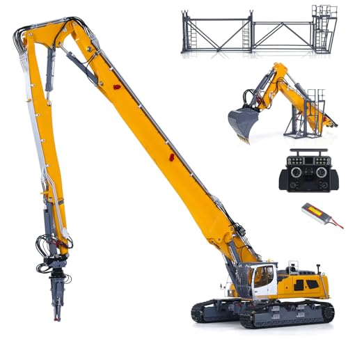 TOUCAN RC HOBBY LESU 1/14 RC Vollhydraulischer Bagger Aoue LR960 Zwei Arten Arme RTR Modell Bagger von TOUCAN RC HOBBY