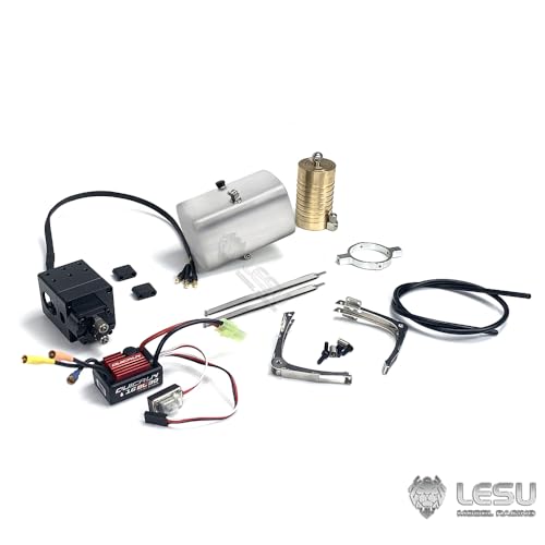 TOUCAN RC HOBBY LESU 215MM Hubzylinder-Hydrauliksystem für RC 1/14 Maßstab Kipperauto, DIY von TOUCAN RC HOBBY