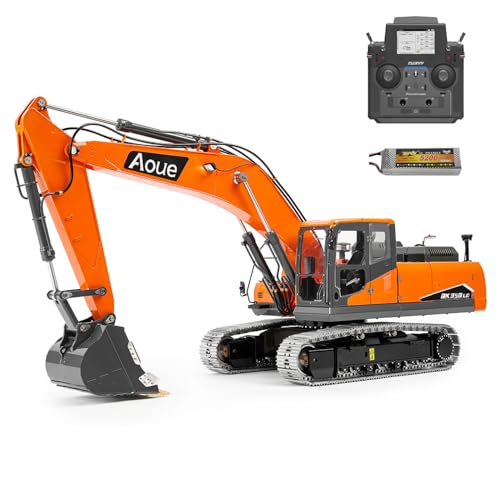 TOUCAN RC HOBBY LESU Aoue DX350LC 1/14 Ferngesteuerter Bagger Metall RC Hydraulikbagger RTR Erwachsenenmodell 3CH Ventil 4MPA Pumpe PL18EV Lite Batterie TOUCAN RC HOBBY LESU Aoue DX350LC 1/14 Ferngesteuerter Bagger Metall RC Hydraulikbagger RTR Erwachsenenmodell 3CH Ventil 4MPA Pumpe PL18EV Lite Batterie von TOUCAN RC HOBBY