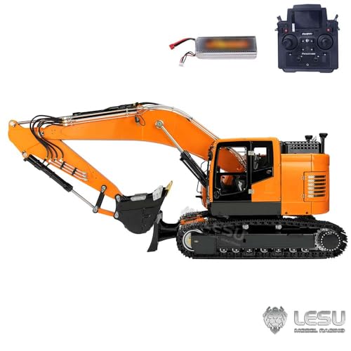 TOUCAN RC HOBBY LESU ET26B 1/14 Maßstab RC Hydraulikbagger PL18EV Lite RTR, Funkfernbedientes Bagger von TOUCAN RC HOBBY