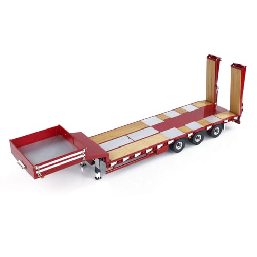 TOUCAN RC HOBBY LESU Elektronischer Hebe-Metallanhänger für 1/14 RC Traktor Truck Dumper LKW Auto von TOUCAN RC HOBBY