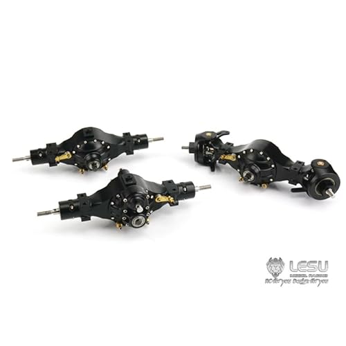 TOUCAN RC HOBBY LESU Metal Axles Differential Locks RC 1/14 Scale 6X6 Tractor Truck DIY Model von TOUCAN RC HOBBY