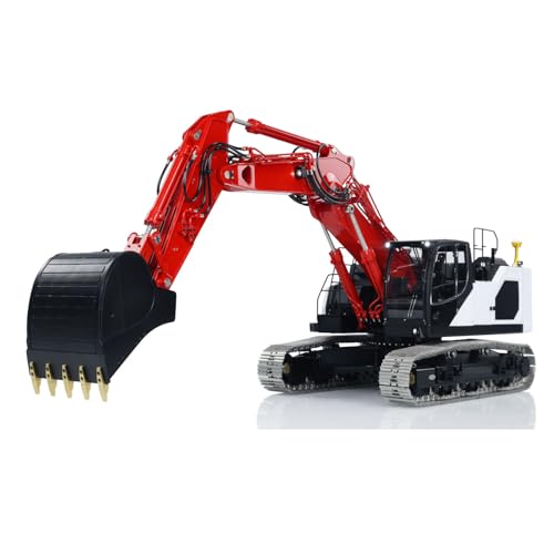 TOUCAN RC HOBBY LESU Metall 1/14 LR945 Hydraulischer RC Bagger lackiert montiert 3-armig Bagger von TOUCAN RC HOBBY