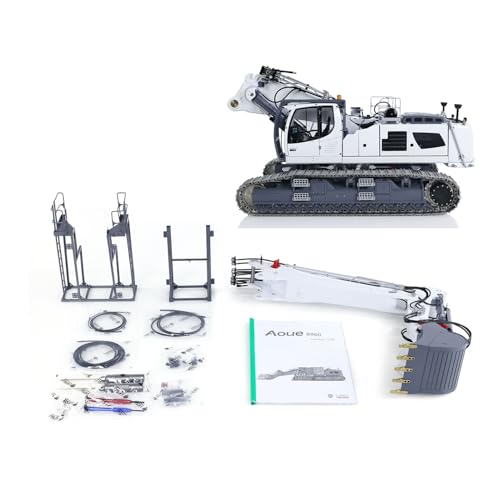 TOUCAN RC HOBBY LESU Metall 1/14 RC Vollhydraulischer Bagger LR960 KIT DIY Graben Arm Maschinen von TOUCAN RC HOBBY