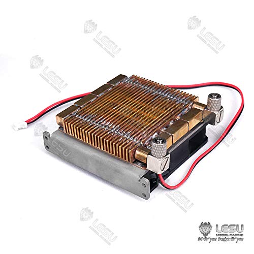 TOUCAN RC HOBBY LESU Metall Kühlerkühlungsgerät für das 1/14 Maßstab DIY Hydrauliksystem Kipperlastwagen TOUCAN RC HOBBY LESU Metall Kühlerkühlungsgerät für das 1/14 Maßstab DIY Hydrauliksystem Kipperlastwagen von TOUCAN RC HOBBY