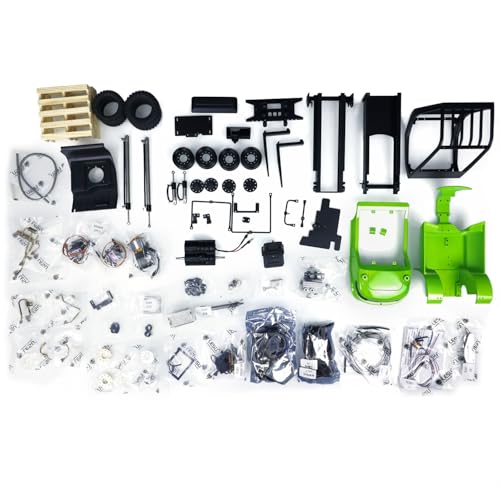 TOUCAN RC HOBBY LESU RC 1/14 Maßstab Lastlader-Transportwagen, Pumpe, Motor, bemaltes Modell, Sound, ESC von TOUCAN RC HOBBY