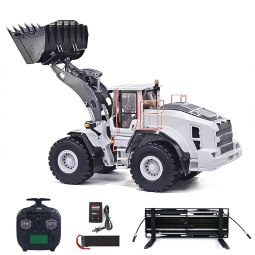 TOUCAN RC HOBBY MTRC 1/14 RC Hydrauliklader E260L, Metall, funkgesteuerte Baufahrzeuge, Flysky ST8 Funk, bürstenloser Motor, LCD-Bildschirm, Außenbereich von TOUCAN RC HOBBY