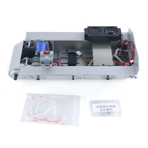 TOUCAN RC HOBBY Metal Chassis Smoke Unit Gearbox Power Blue Motor Speaker Switch for Henglong 1:16 RC Battle Tank 3898 USA M4A3 Sherman Model RC parts TOUCAN RC HOBBY Metal Chassis Smoke Unit Gearbox Power Blue Motor Speaker Switch for Henglong 1:16 RC Battle Tank 3898 USA M4A3 Sherman Model RC parts von TOUCAN RC HOBBY