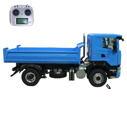 TOUCAN RC HOBBY Metall 1/14 Hydraulisch RC Dumper Auto 4x4 Fernbedienung Kipper LKW LKW Modell von TOUCAN RC HOBBY