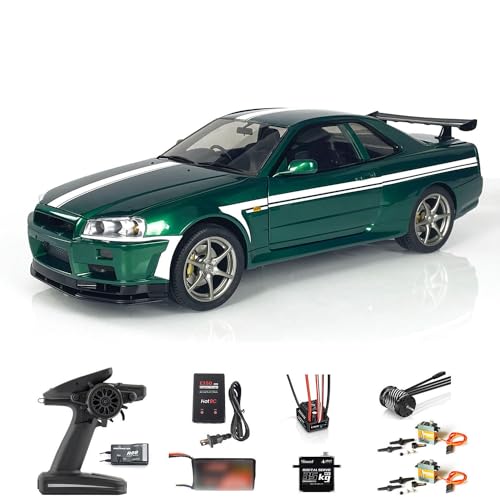 TOUCAN RC HOBBY Metall 1/8 Fernbedienung Drift Rennwagen Capo R34 4x4 RC Autos Bürstenloser Motor TOUCAN RC HOBBY Metall 1/8 Fernbedienung Drift Rennwagen Capo R34 4x4 RC Autos Bürstenloser Motor von TOUCAN RC HOBBY