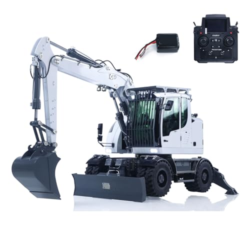 TOUCAN RC HOBBY Metall 1:14 RC Hydraulischer Mobilbagger LR914 8-Wege-Ventil 4×4 Bagger RTR Modellauto für Erwachsene Achssperre Upgrade Brushless Motor ESC TOUCAN RC HOBBY Metall 1:14 RC Hydraulischer Mobilbagger LR914 8-Wege-Ventil 4×4 Bagger RTR Modellauto für Erwachsene Achssperre Upgrade Brushless Motor ESC von TOUCAN RC HOBBY