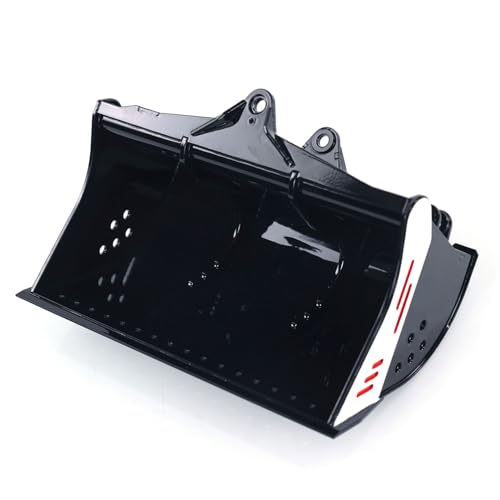 TOUCAN RC HOBBY Metall Kippbare Schaufel für LESU 1/14 RC Hydraulische Bagger Aoue ET35 B0006 Modell Für Besonderes Geschenk von TOUCAN RC HOBBY
