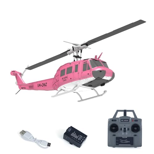 TOUCAN RC HOBBY Neues 1:48 RC-Simulationshubschraubermodell C032 UH-1 Elektrische Fernbedienung Rückwärtsflug-Stuntflugzeug 6-Achsen-Gyroscop-Spielzeug für Hobby von TOUCAN RC HOBBY