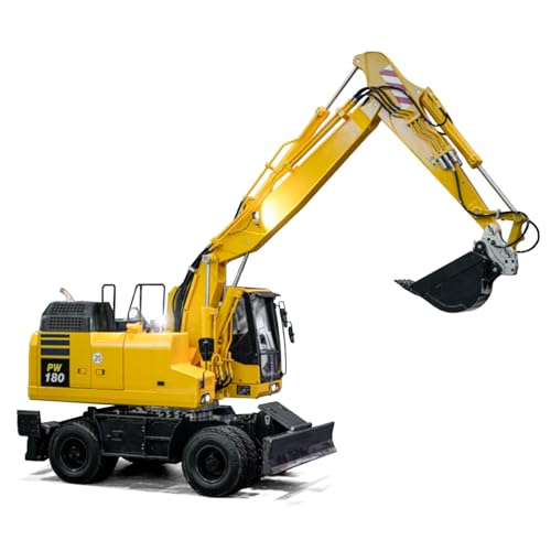 TOUCAN RC HOBBY PW180 98% Metall 1/12 Ferngesteuerter Hydraulikbagger 10CH Ventil 2Arm RC Bagger Modellbaufahrzeug Bürstenloser Pumpenmotor Outdoor TOUCAN RC HOBBY PW180 98% Metall 1/12 Ferngesteuerter Hydraulikbagger 10CH Ventil 2Arm RC Bagger Modellbaufahrzeug Bürstenloser Pumpenmotor Outdoor von TOUCAN RC HOBBY