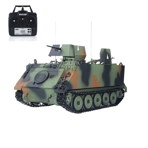 TOUCAN RC HOBBY Pro Edition 1/16 M113A1 Ferngesteuerter Panzer Infrarot-Kampfblitzkanone Nebeleinheit Verstellbare Ketten Metallfahrwerk TOUCAN RC HOBBY Pro Edition 1/16 M113A1 Ferngesteuerter Panzer Infrarot-Kampfblitzkanone Nebeleinheit Verstellbare Ketten Metallfahrwerk von TOUCAN RC HOBBY