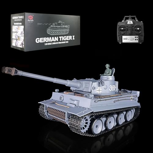 TOUCAN RC HOBBY Pro.Edition RTR 2.4Ghz Henglong 1/16 TK7.0 Kunststoff German Tiger I RTR RC Panzer 3818 Barrel Recoil BB Airsoft Smoke Effekt IR Battle mit Sticter TOUCAN RC HOBBY Pro.Edition RTR 2.4Ghz Henglong 1/16 TK7.0 Kunststoff German Tiger I RTR RC Panzer 3818 Barrel Recoil BB Airsoft Smoke Effekt IR Battle mit Sticter von TOUCAN RC HOBBY