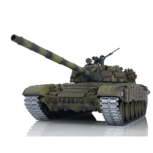TOUCAN RC HOBBY Pro.Edition RTR Heng Long 1:16 TK7.0 Metal RC Battle Tank FPV T72 3939 360° Turret Armor FPV BB Airsoft Smoke Effect IR Battle with Sticter von TOUCAN RC HOBBY