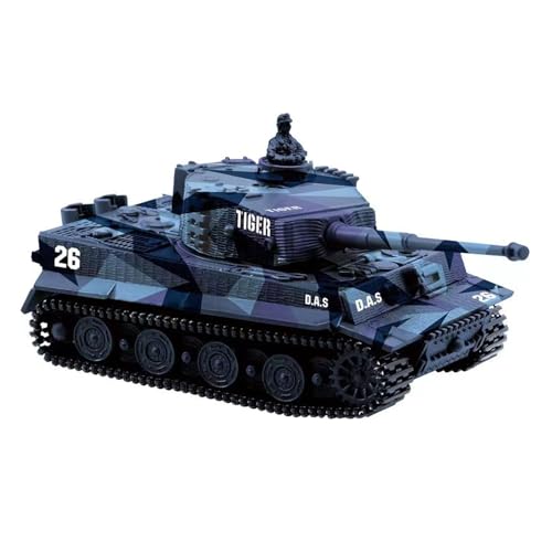 TOUCAN RC HOBBY RC 1:72 Panzer Schießen Sound Turret Drehen 360°RTR Deutscher Tiger Tarnfarbe Blau TOUCAN RC HOBBY RC 1:72 Panzer Schießen Sound Turret Drehen 360°RTR Deutscher Tiger Tarnfarbe Blau von TOUCAN RC HOBBY