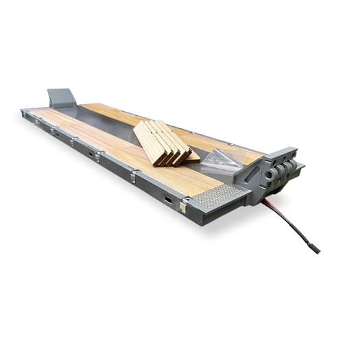 TOUCAN RC HOBBY RC Auto Metall CNC Flachmodul für 1/14 Schwerer Anhänger DIY RC Traktor LKW Modell von TOUCAN RC HOBBY