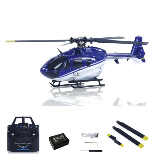 TOUCAN RC HOBBY RC ERA Ferngesteuerter Hubschrauber C187 Gyroskop Stabilisierung Höhenhaltung Ladegerät Modellflugzeug EC135 Geeignet für Anfänger Für Hobby TOUCAN RC HOBBY RC ERA Ferngesteuerter Hubschrauber C187 Gyroskop Stabilisierung Höhenhaltung Ladegerät Modellflugzeug EC135 Geeignet für Anfänger Für Hobby von TOUCAN RC HOBBY