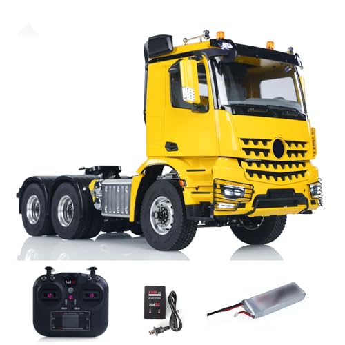 TOUCAN RC HOBBY RC Traktor Trcuk B3363 Maßstab 1:14 mit Batterie RTR RC Auto Metall Chassis NO Lock Differentialachsen 2-Gang-Getriebe 6WD LKW von TOUCAN RC HOBBY