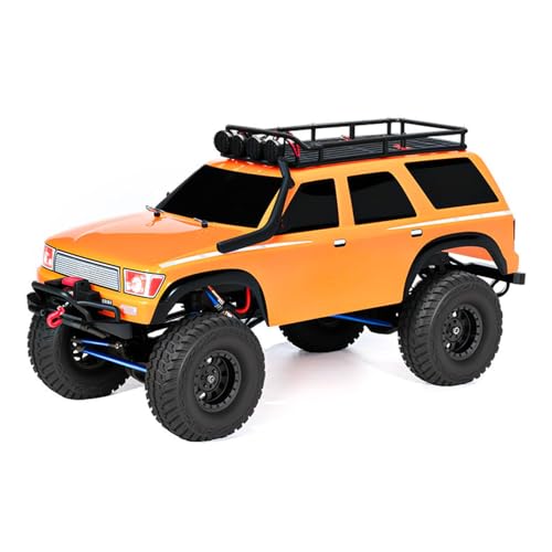 TOUCAN RC HOBBY RH1052 1/10 Elektrisches RC-Geländefahrzeug 4WD 2-Gang-Fernbedienung Modellauto für Erwachsene Windenlichtsystem 12,3 Zoll Radstand RTR von TOUCAN RC HOBBY